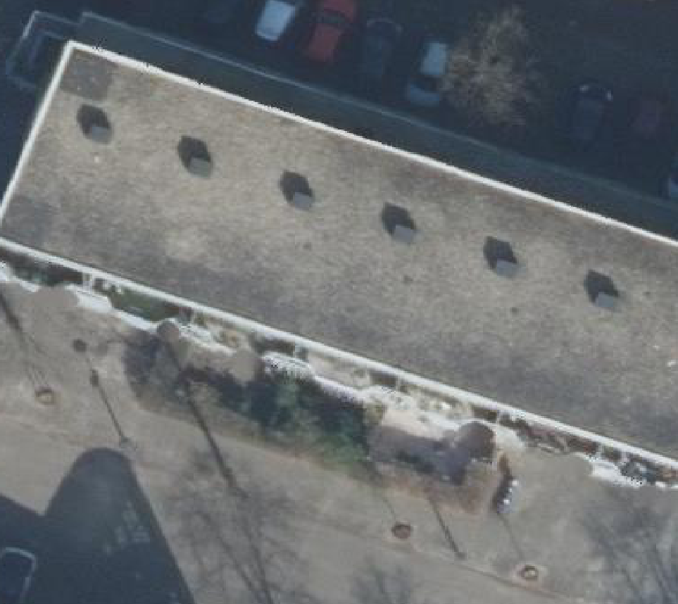 True ortho luchtfoto van Amersfoort met zicht op woning