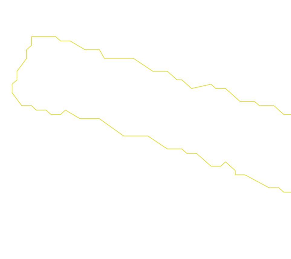 Daksegment ingezoomd met contourlijnen en structuurweergave