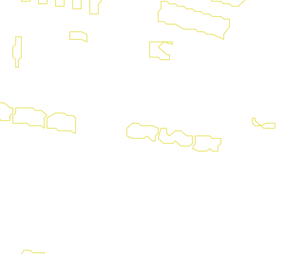 Daksegment met contourlijnen en structuurweergave