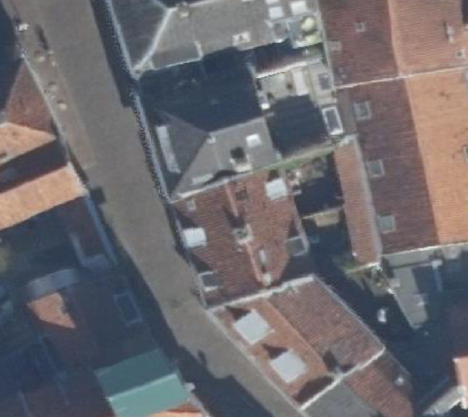 True ortho luchtfoto van Amersfoort met zicht op woning