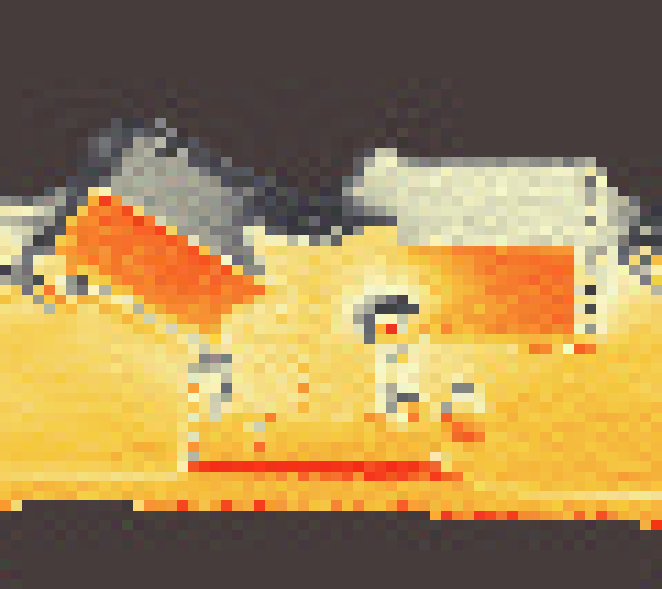 PV-irradiatie op daksegment ingezoomd met intensiteitsverdeling van zonlicht