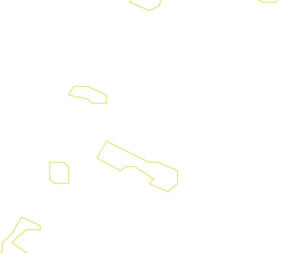 Daksegment ingezoomd met contourlijnen en structuurweergave