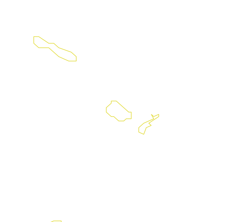 Daksegment met contourlijnen en structuurweergave