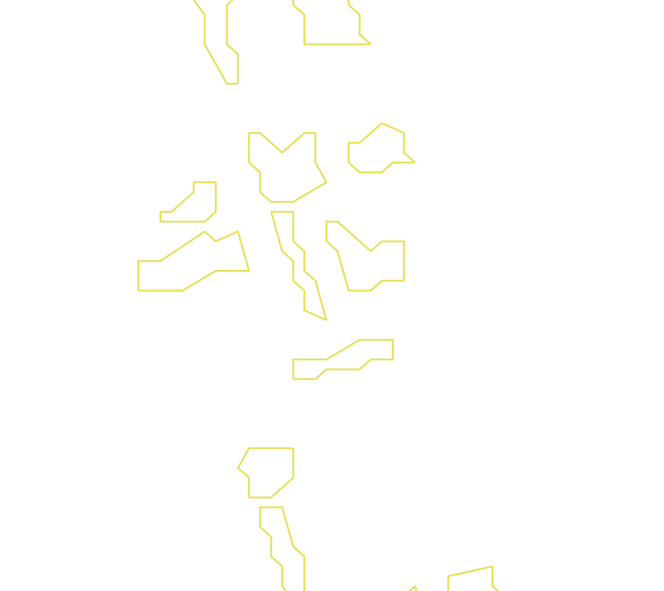 Daksegment ingezoomd met contourlijnen en structuurweergave