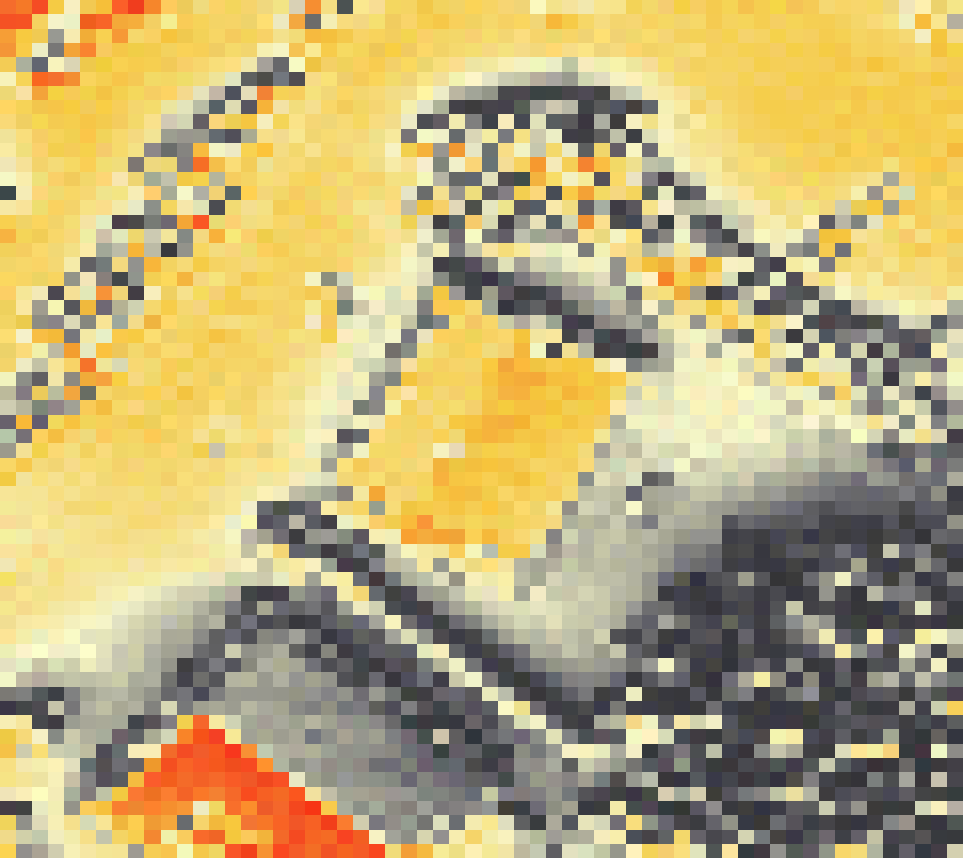 PV-irradiatie op daksegment ingezoomd met intensiteitsverdeling van zonlicht