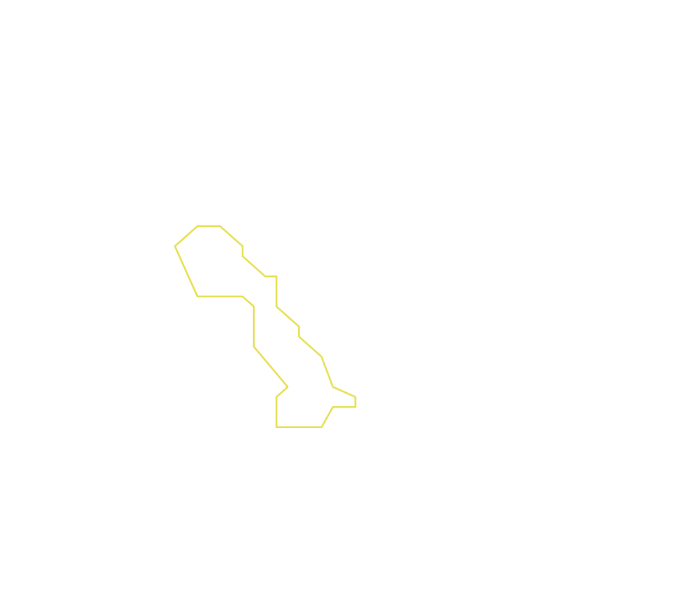 Daksegment ingezoomd met contourlijnen en structuurweergave