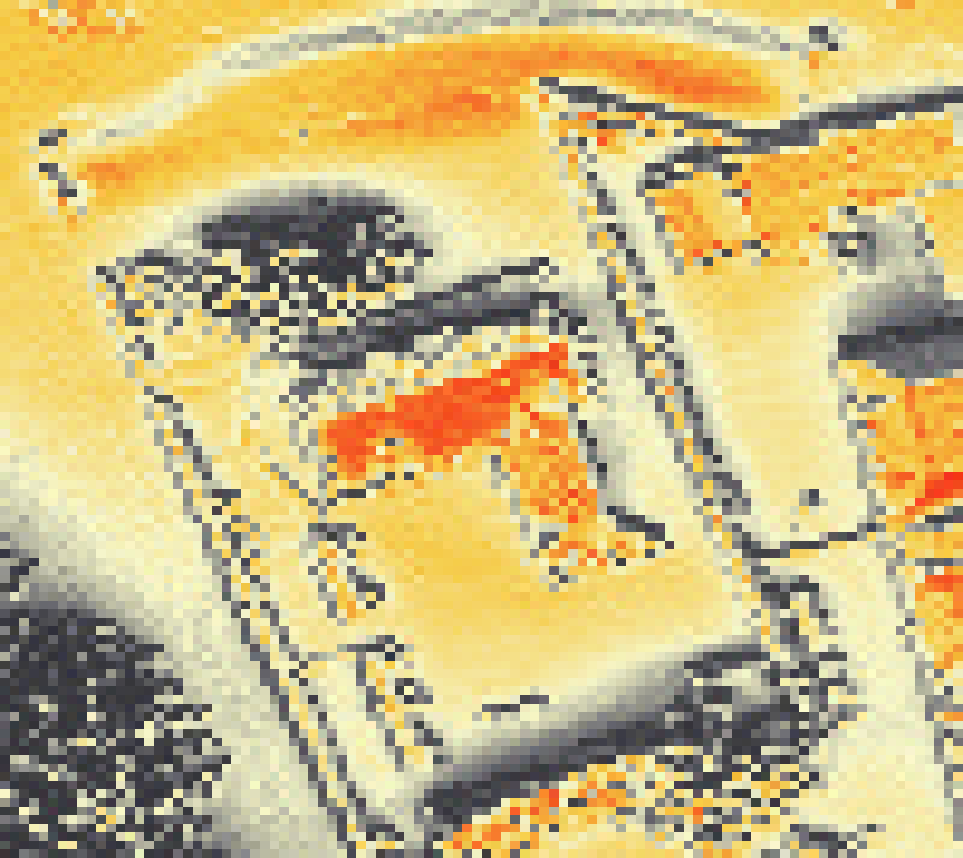 PV-irradiatie op daksegment met intensiteitsverdeling van zonlicht