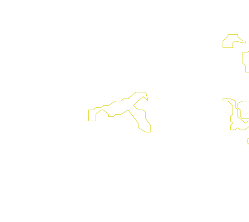 Daksegment met contourlijnen en structuurweergave