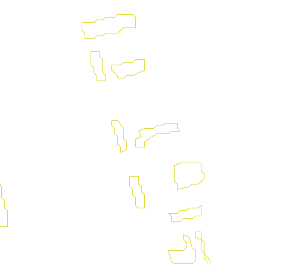 Daksegment met contourlijnen en structuurweergave