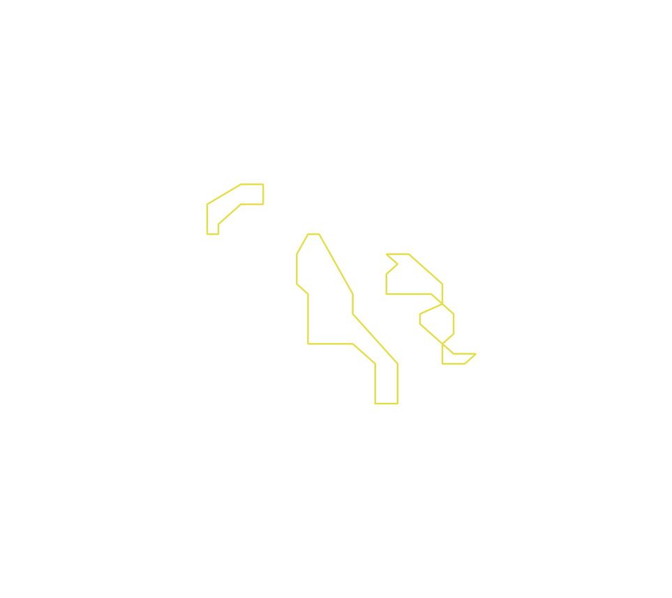 Daksegment ingezoomd met contourlijnen en structuurweergave