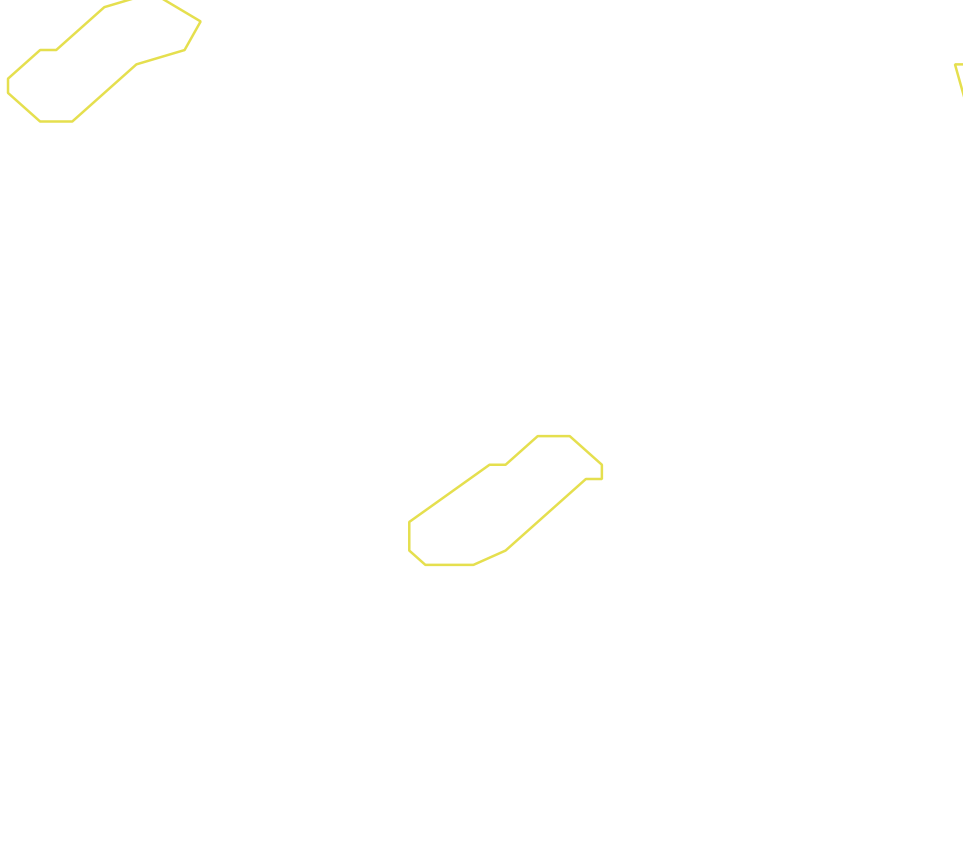 Daksegment ingezoomd met contourlijnen en structuurweergave