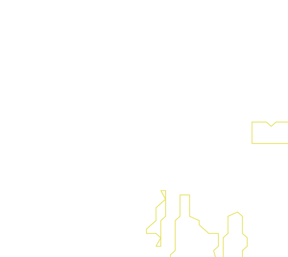 Daksegment ingezoomd met contourlijnen en structuurweergave
