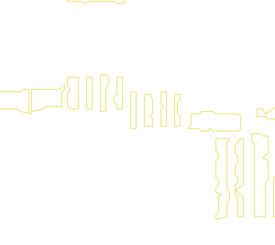 Daksegment met contourlijnen en structuurweergave