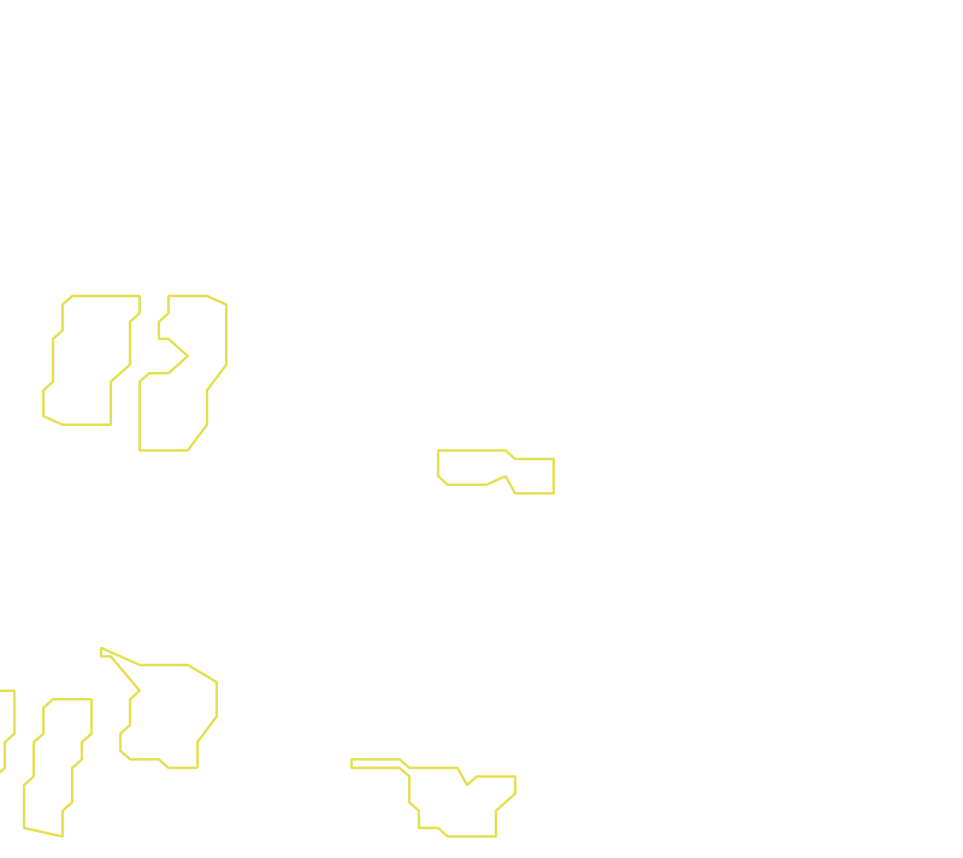 Daksegment met contourlijnen en structuurweergave