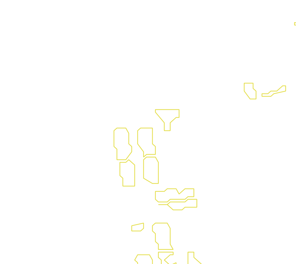 Daksegment met contourlijnen en structuurweergave