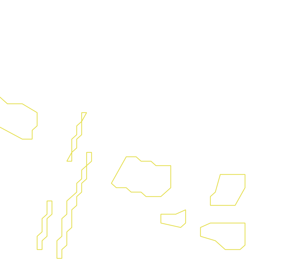 Daksegment ingezoomd met contourlijnen en structuurweergave