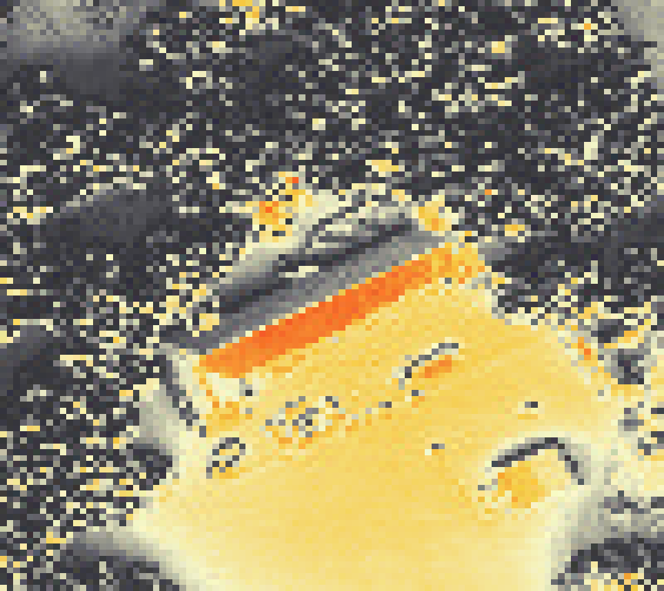 PV-irradiatie op daksegment met intensiteitsverdeling van zonlicht