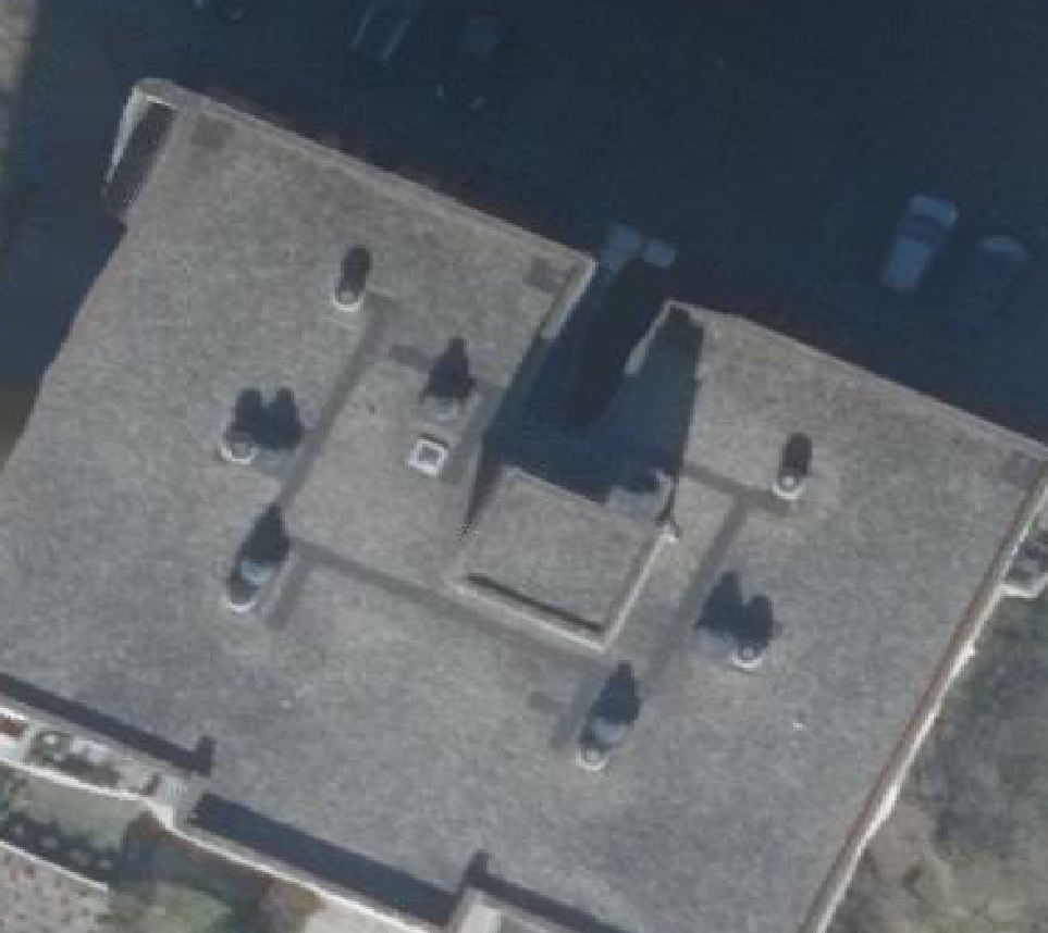 True ortho luchtfoto van Amstelveen met zicht op woning