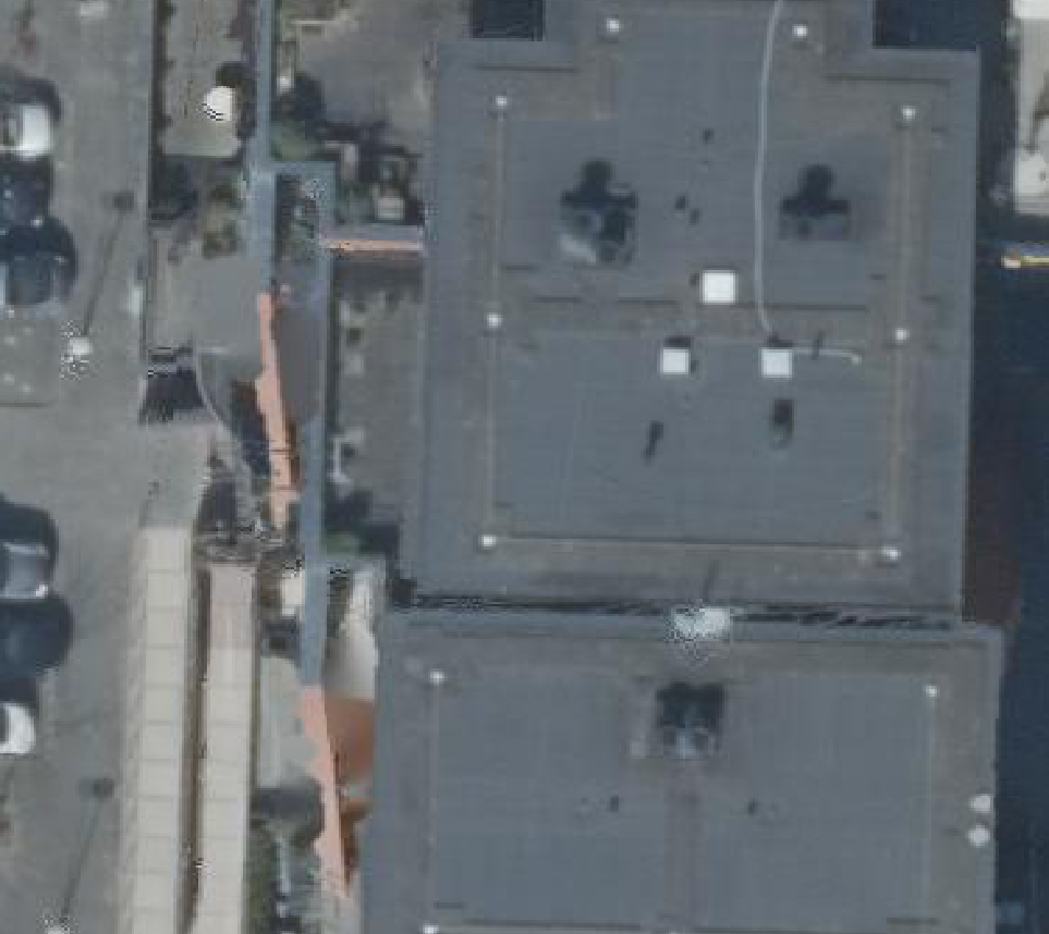 True ortho luchtfoto van Amstelveen met zicht op woning