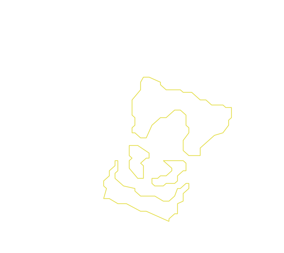 Daksegment met contourlijnen en structuurweergave
