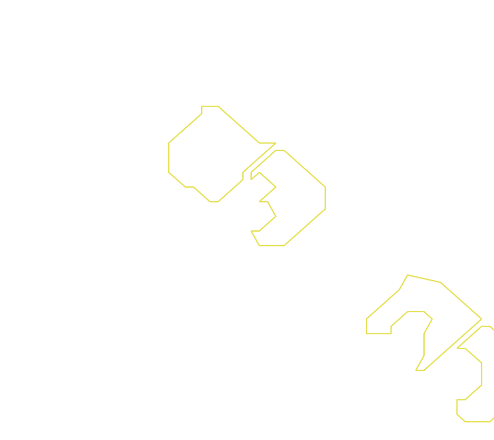 Daksegment ingezoomd met contourlijnen en structuurweergave