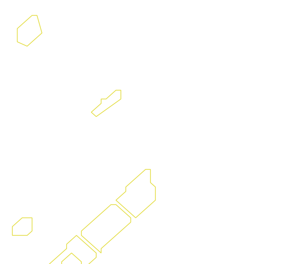 Daksegment ingezoomd met contourlijnen en structuurweergave