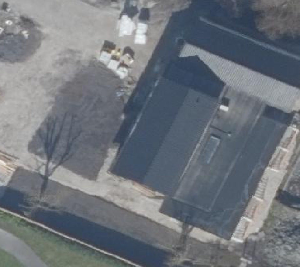 True ortho luchtfoto van Amstelveen met zicht op woning