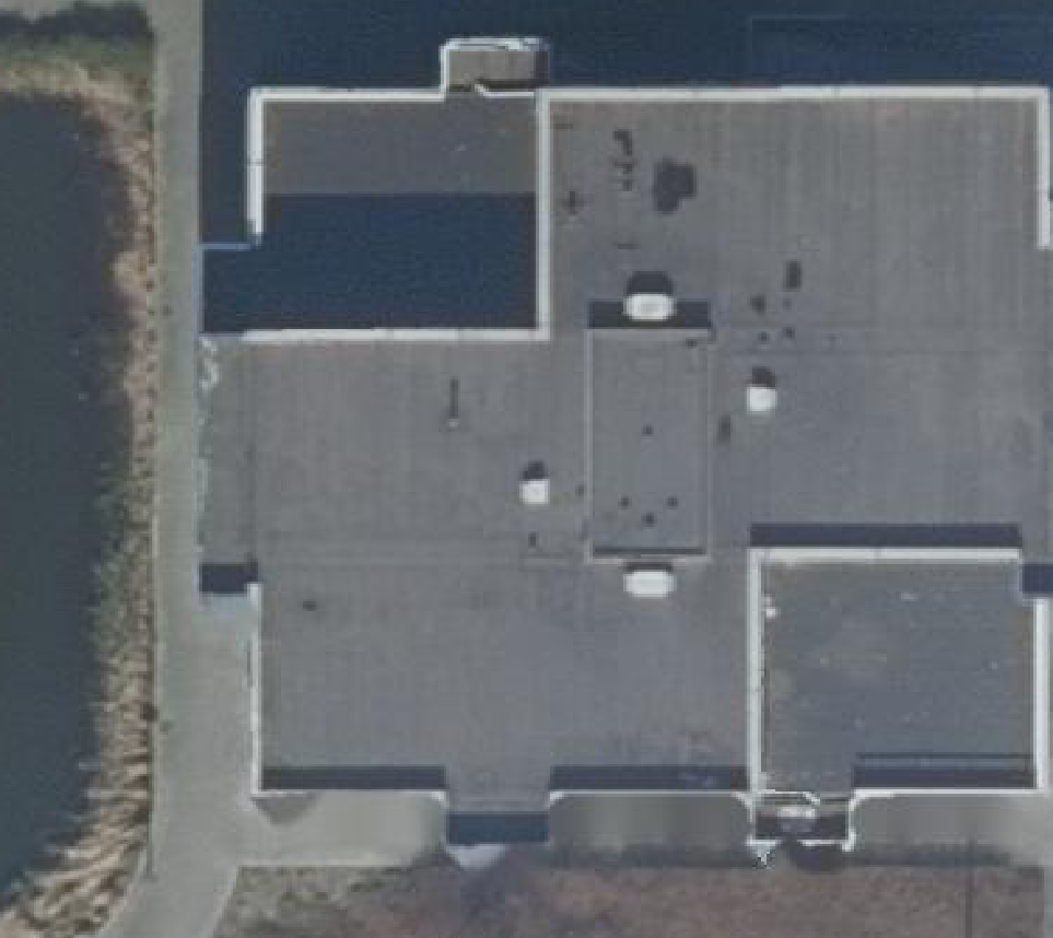 True ortho luchtfoto van Uithoorn met zicht op woning