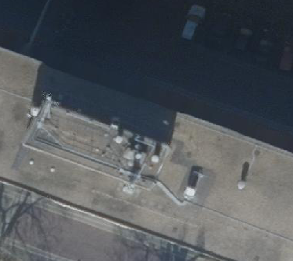 True ortho luchtfoto van Amstelveen met zicht op woning