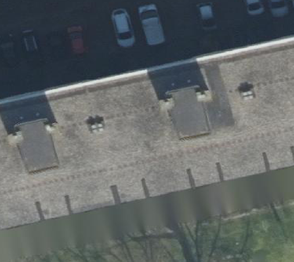 True ortho luchtfoto van Amersfoort met zicht op woning