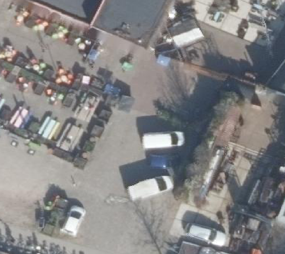 True ortho luchtfoto van Amersfoort met zicht op woning