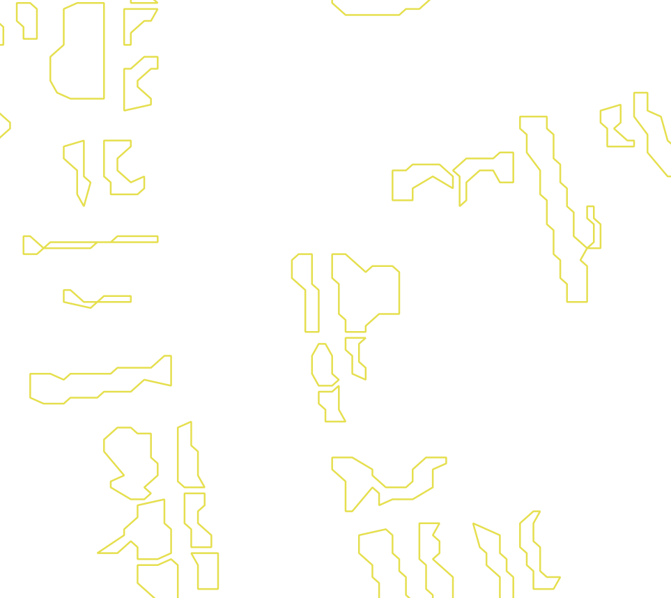 Daksegment met contourlijnen en structuurweergave