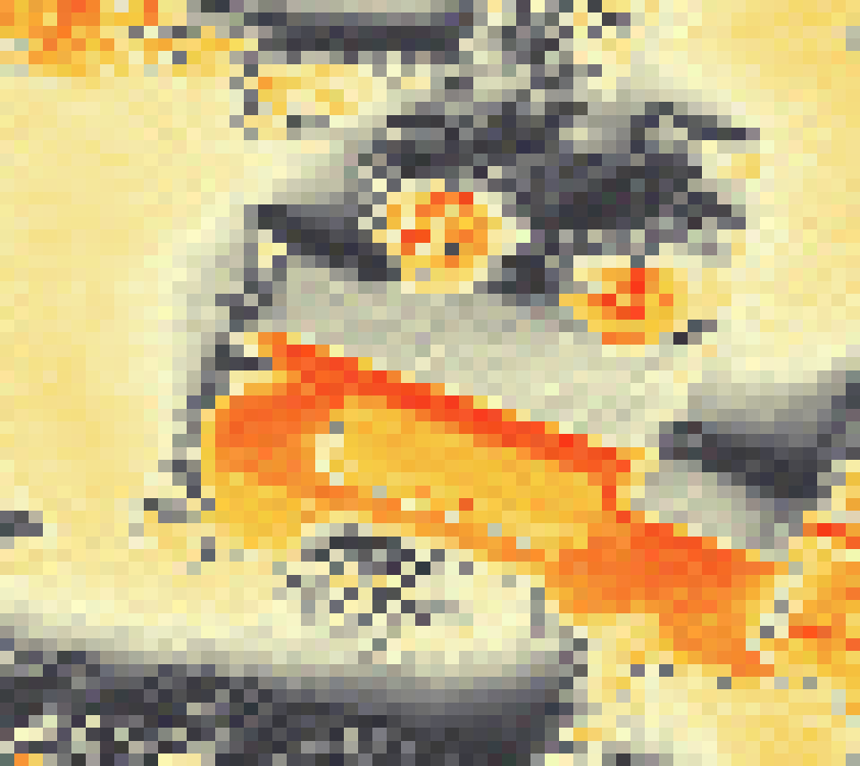 PV-irradiatie op daksegment ingezoomd met intensiteitsverdeling van zonlicht