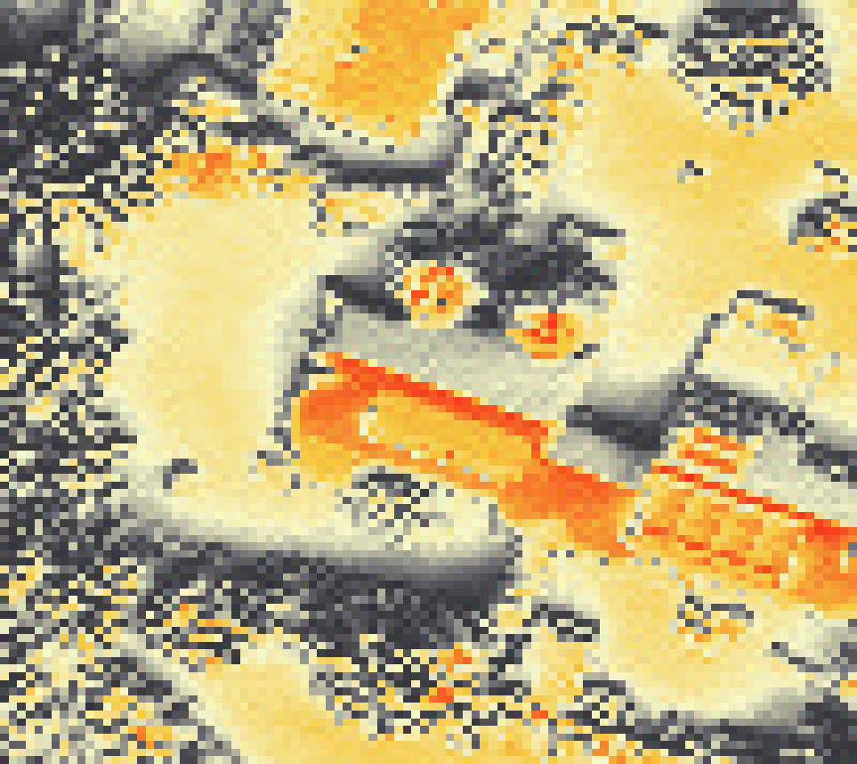 PV-irradiatie op daksegment met intensiteitsverdeling van zonlicht