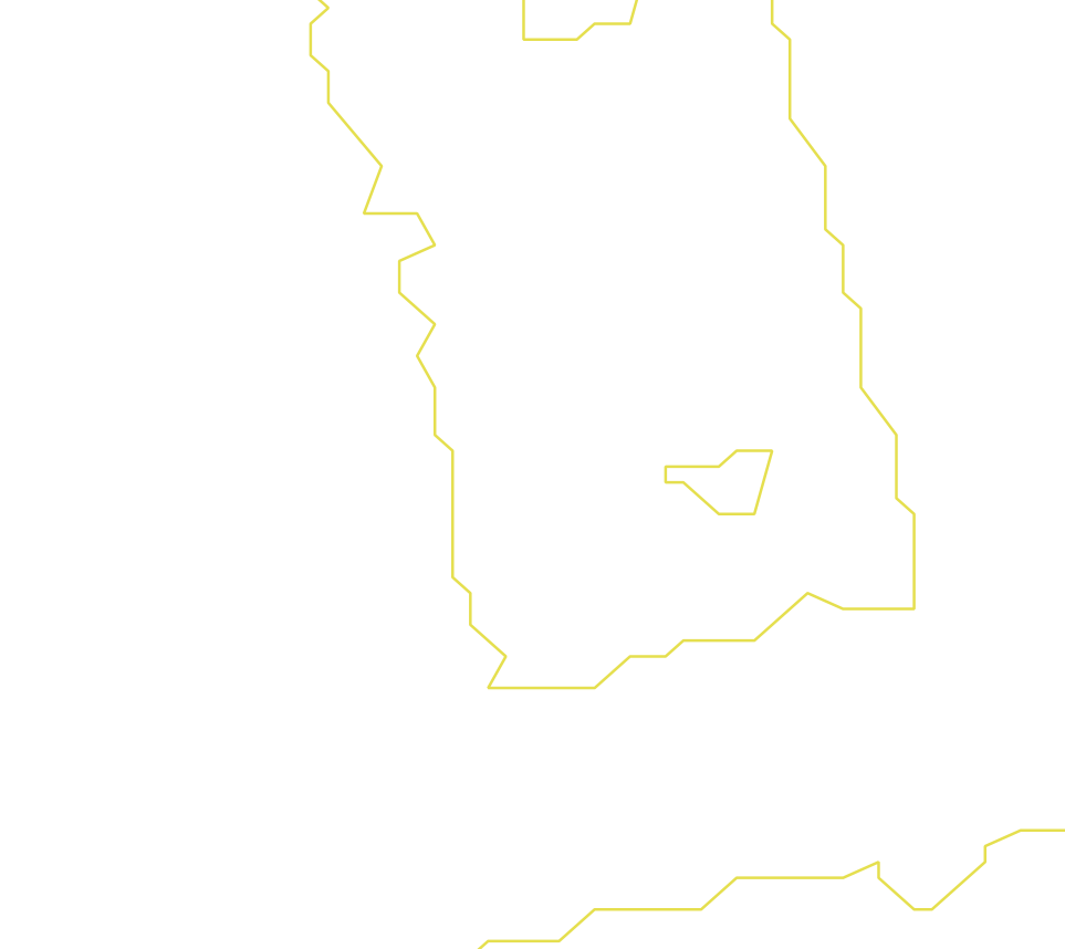 Daksegment ingezoomd met contourlijnen en structuurweergave