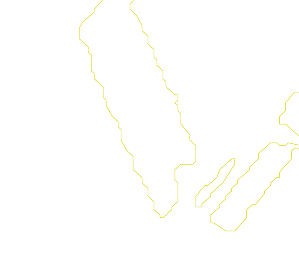 Daksegment met contourlijnen en structuurweergave