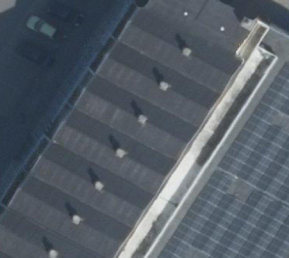 True ortho luchtfoto van Amersfoort met zicht op woning