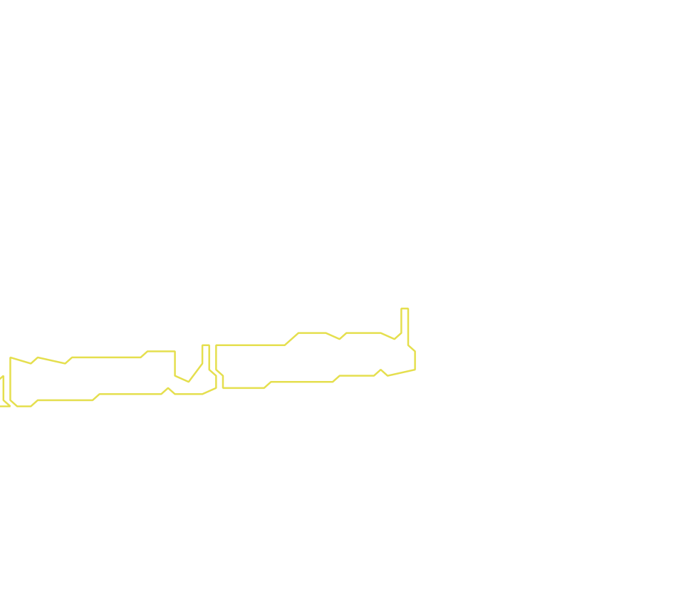Daksegment met contourlijnen en structuurweergave