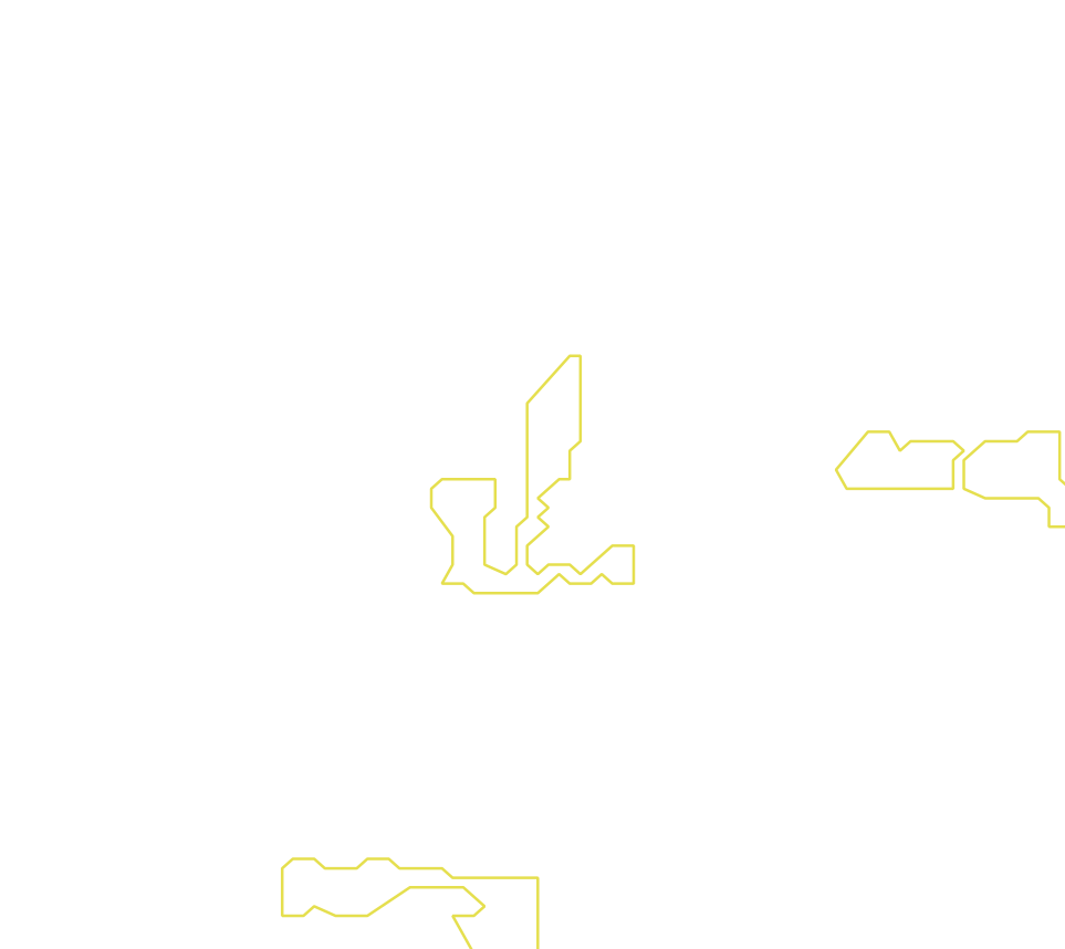 Daksegment met contourlijnen en structuurweergave