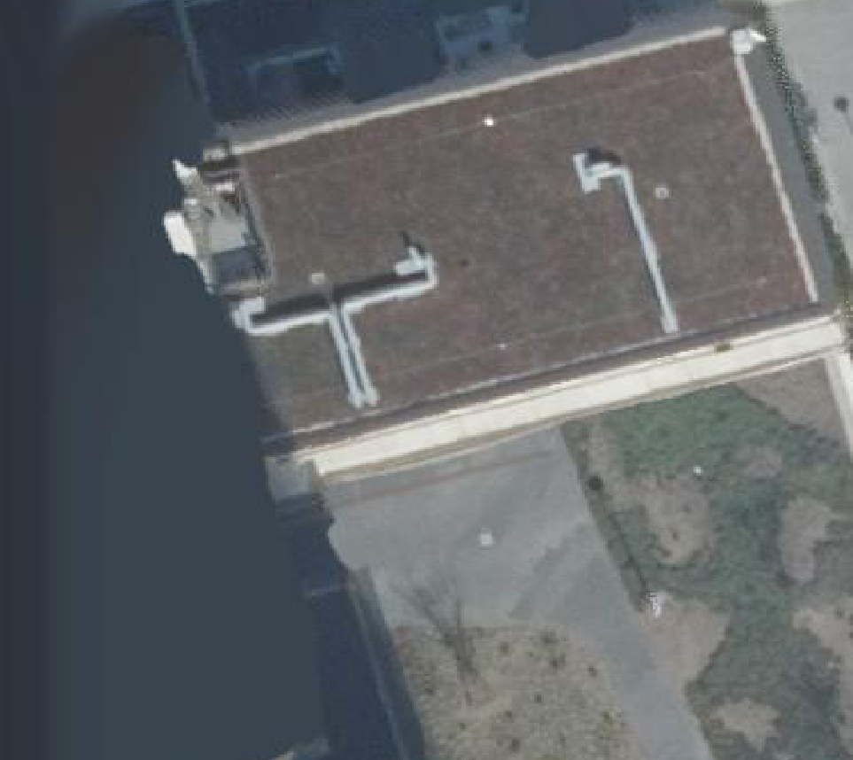 True ortho luchtfoto van Amersfoort met zicht op woning