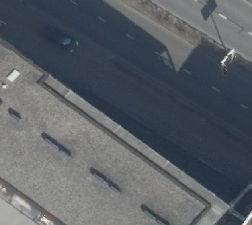True ortho luchtfoto van Amersfoort met zicht op woning