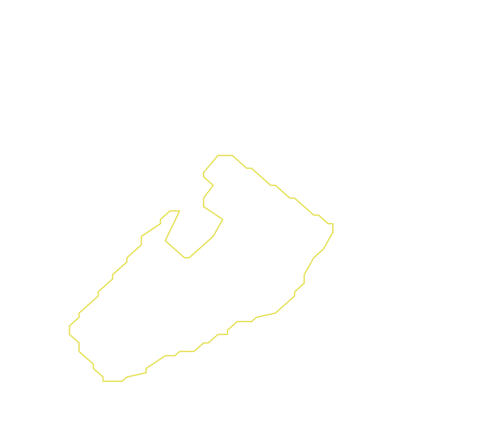 Daksegment met contourlijnen en structuurweergave