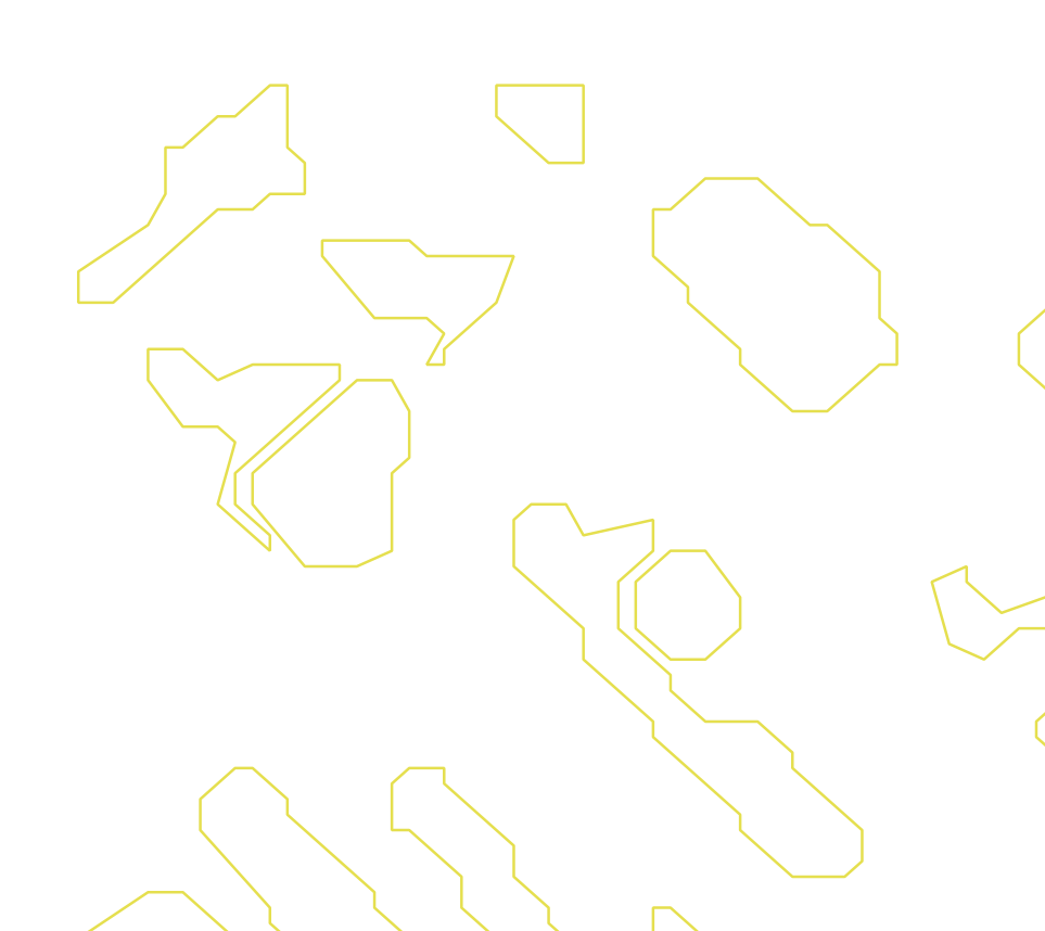 Daksegment ingezoomd met contourlijnen en structuurweergave