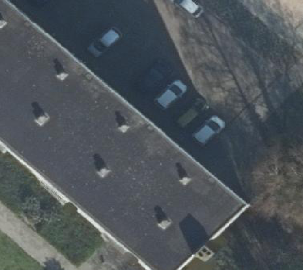 True ortho luchtfoto van Amersfoort met zicht op woning