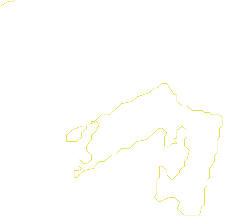 Daksegment met contourlijnen en structuurweergave