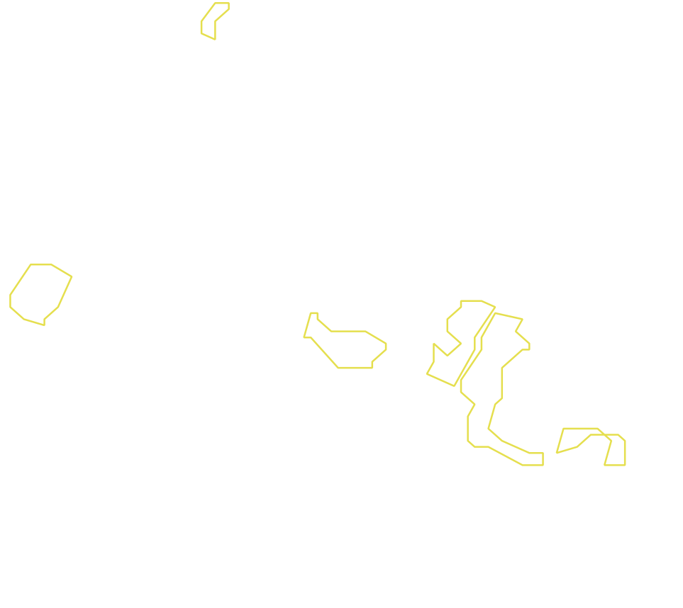 Daksegment met contourlijnen en structuurweergave