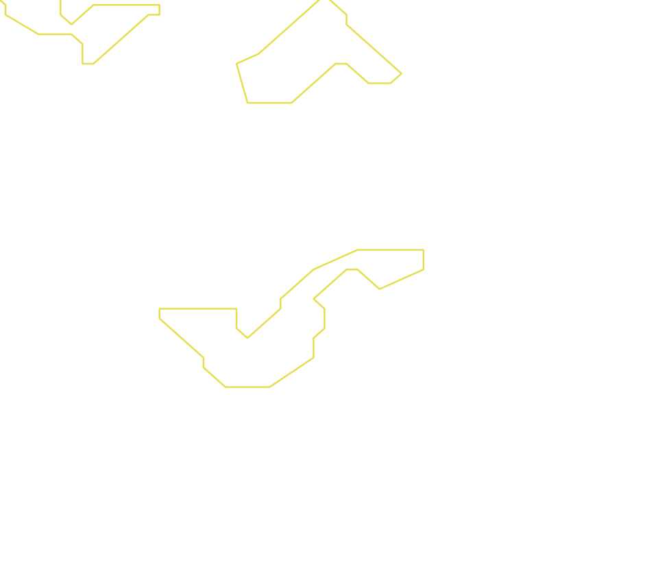 Daksegment ingezoomd met contourlijnen en structuurweergave