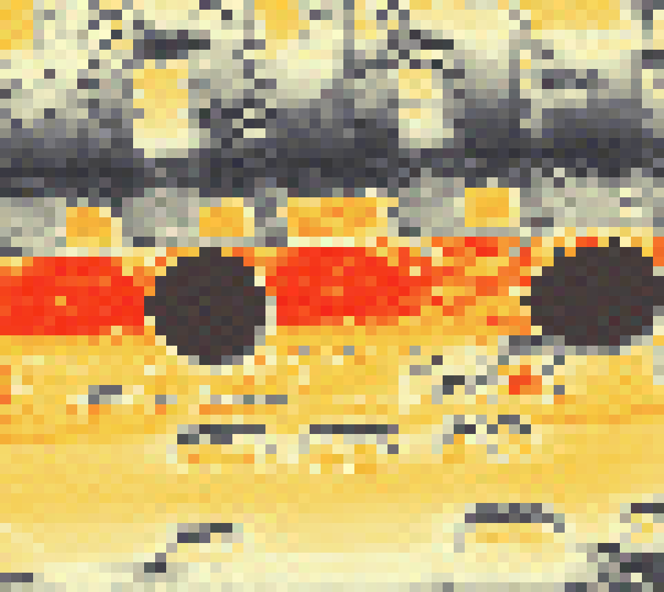 PV-irradiatie op daksegment ingezoomd met intensiteitsverdeling van zonlicht