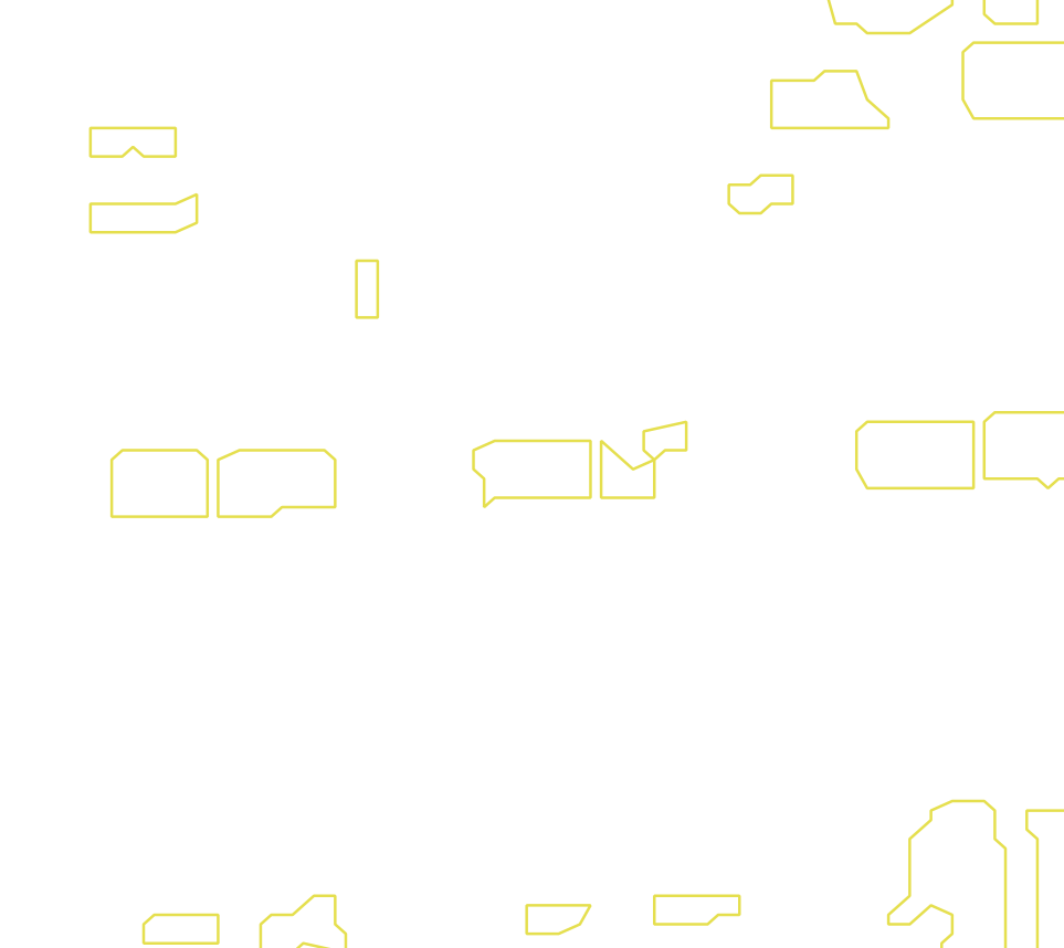 Daksegment met contourlijnen en structuurweergave