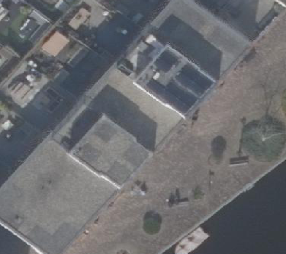 True ortho luchtfoto van Alkmaar met zicht op woning